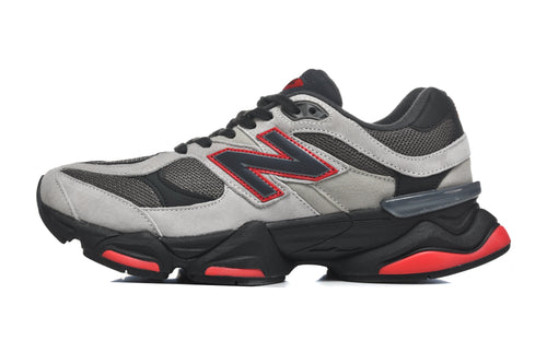 New Balance 9060 "Grey / Black / Red" - view 1