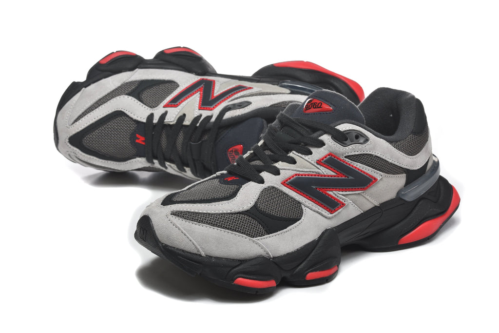 New Balance 9060 "Grey / Black / Red" - view 3