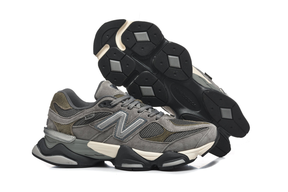 New Balance 9060 "Grey / Olive" - view 2