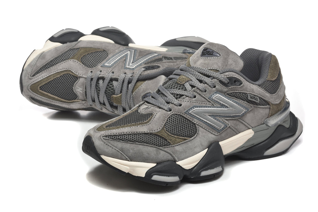New Balance 9060 "Grey / Olive" - view 3