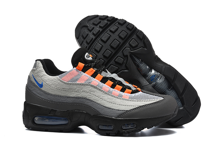 Nike Air Max 95 "Grey / Orange / Blue" - view 2