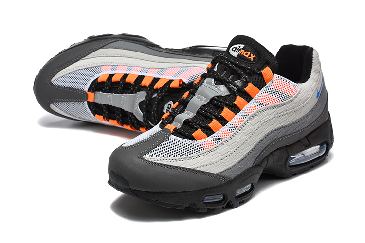 Nike Air Max 95 "Grey / Orange / Blue" - view 3