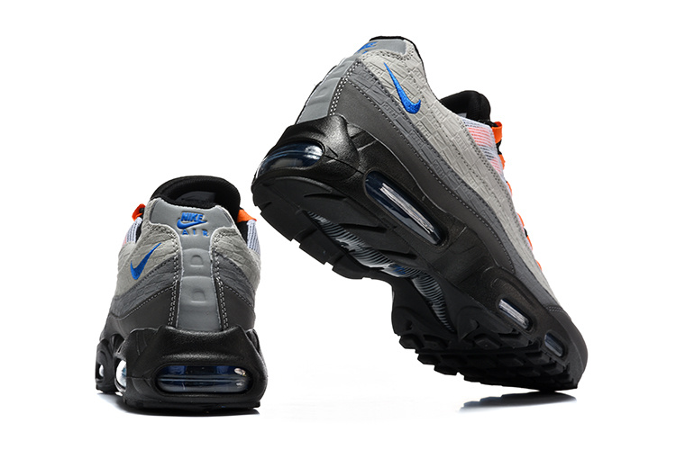 Nike Air Max 95 "Grey / Orange / Blue" - view 5