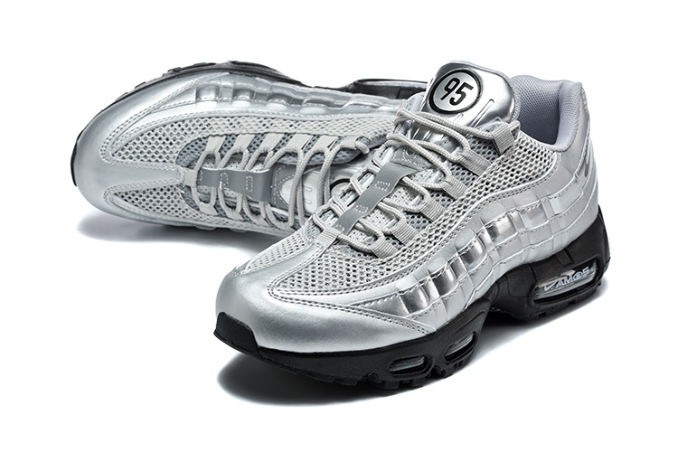 Nike Air Max 95 "Metallic Silver / Black" - view 3
