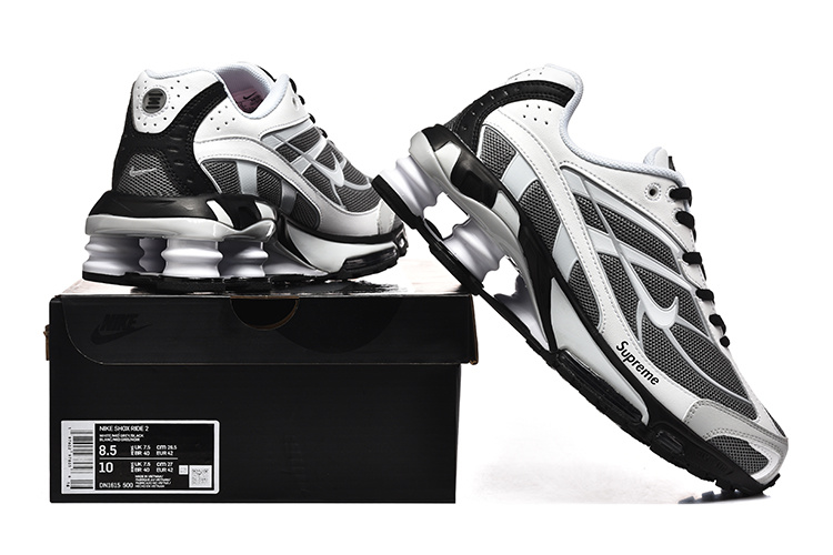 Nike Shox Ride 2 SP "Supreme / White / Black" - view 6