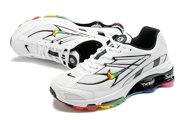 Nike Shox Ride 2 SP "Supreme / White / Rainbow" - view 3