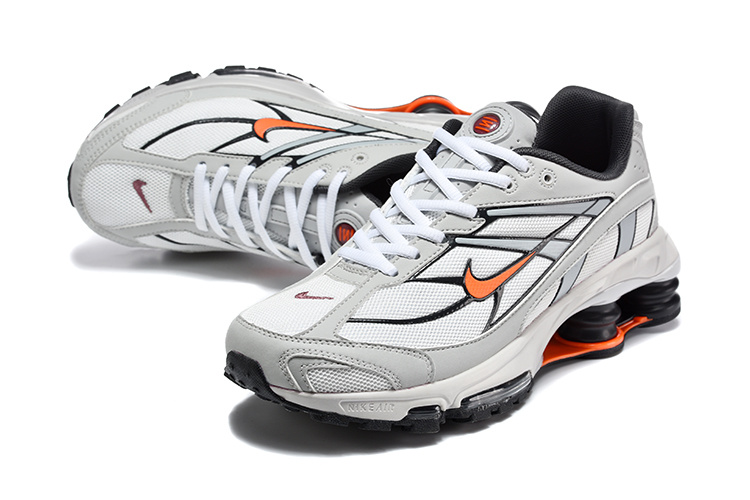 Nike Shox Ride 2 "White / Light Grey / Orange" - view 3