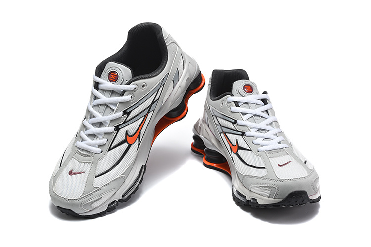 Nike Shox Ride 2 "White / Light Grey / Orange" - view 4