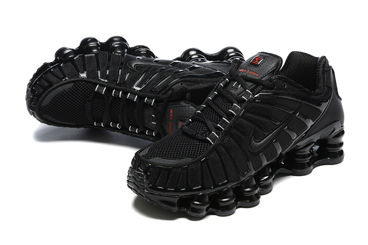 Nike Shox TL "Black / Max Orange" - view 3
