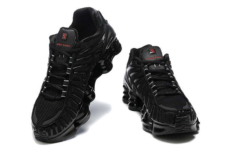Nike Shox TL "Black / Max Orange" - view 4