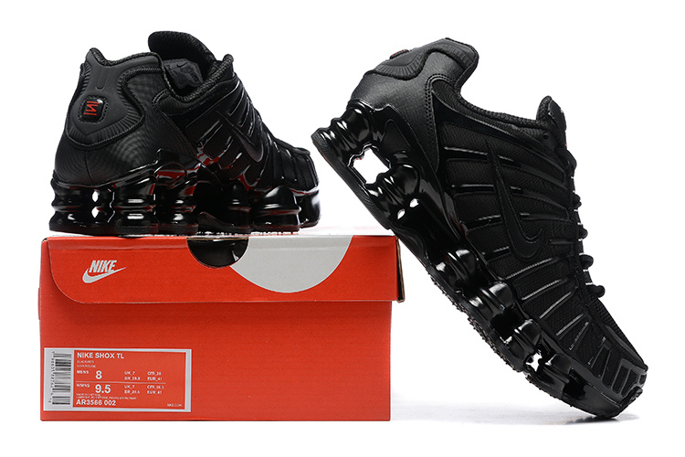Nike Shox TL "Black / Max Orange" - view 6
