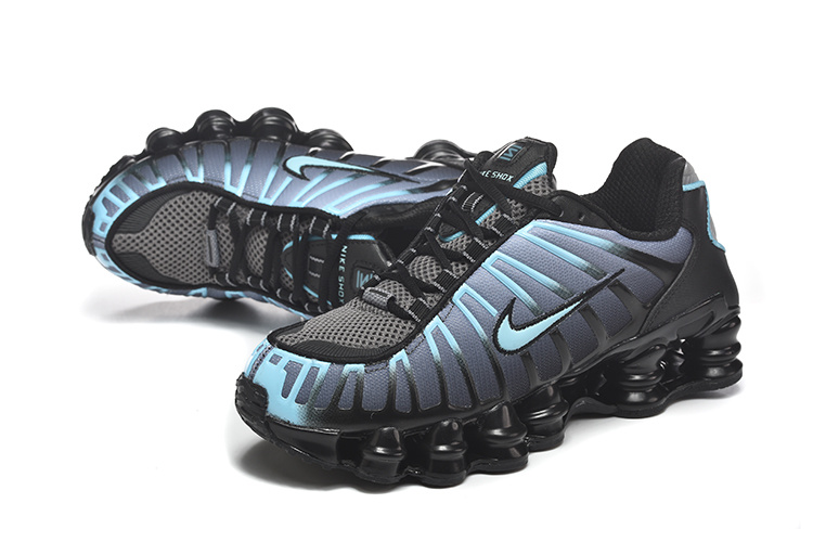 Nike Shox TL "Black / Aquarius Blue" - view 3
