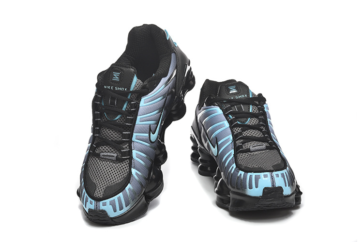 Nike Shox TL "Black / Aquarius Blue" - view 4
