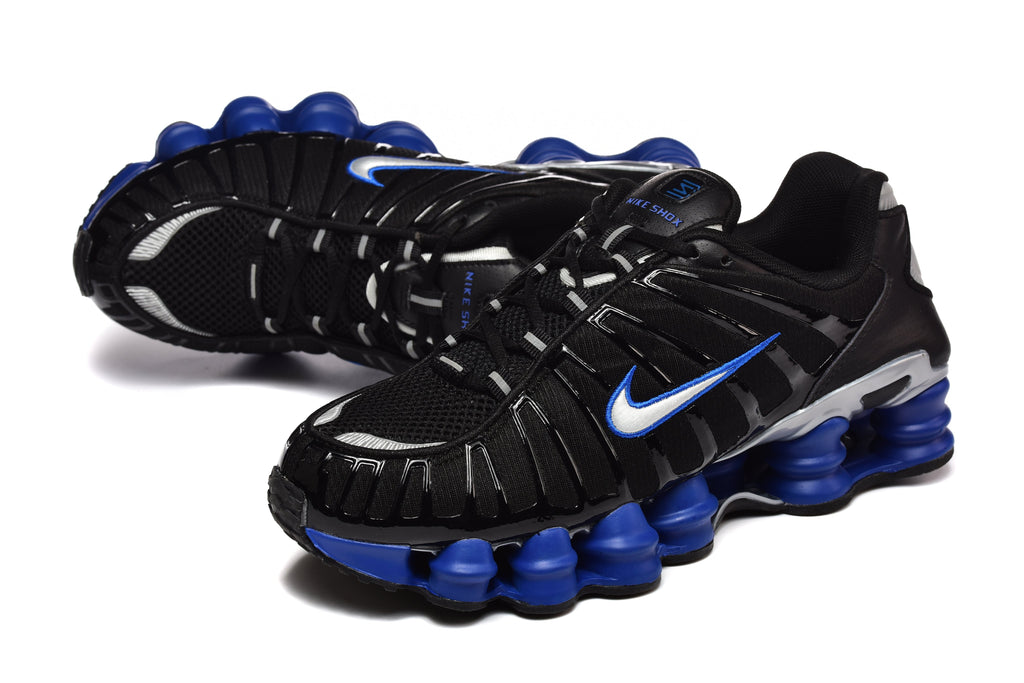 Nike Shox TL "Black / Racer Blue / Metallic Silver" - view 3