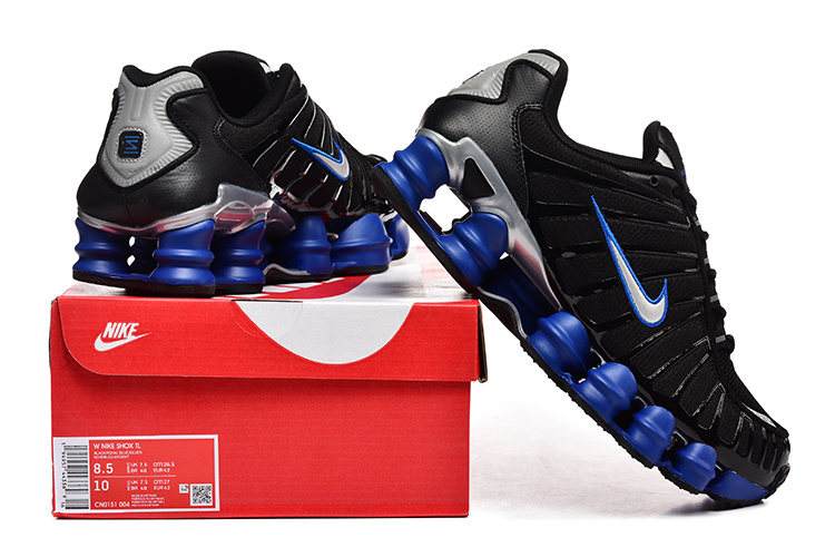 Nike Shox TL "Black / Racer Blue / Metallic Silver" - view 6