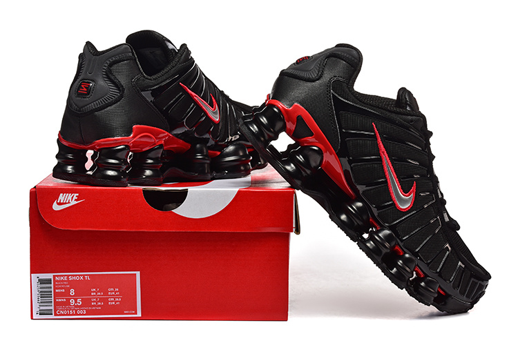 Nike Shox TL "Black / University Red" - view 6