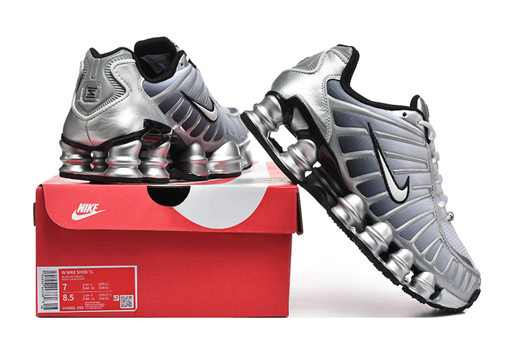 Nike Shox TL "Metallic Silver / Black" - view 6