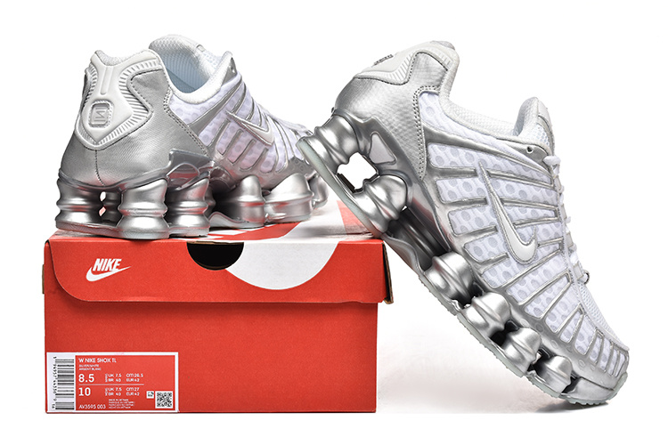 Nike Shox TL "White / Metallic Silver" - view 6