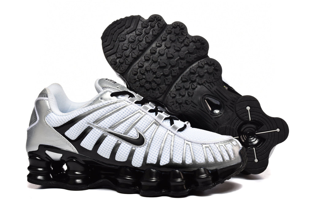 Nike Shox TL "White / Metallic Silver / Black" - view 2