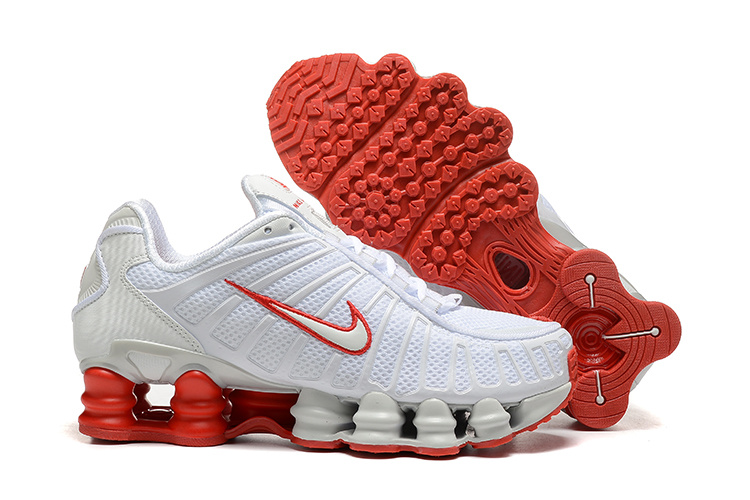 Nike Shox TL "White / Picante Red" - view 2