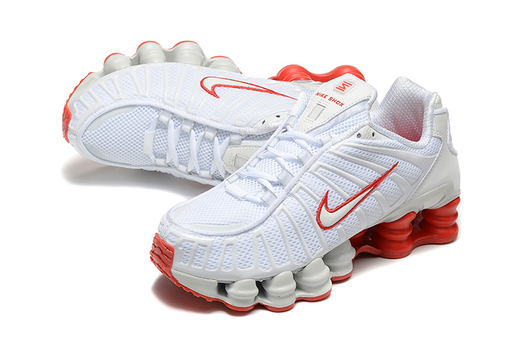 Nike Shox TL "White / Picante Red" - view 3
