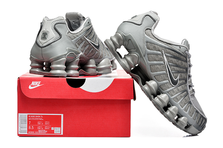 Nike Shox TL "Wolf Grey / Metallic Silver" - view 6