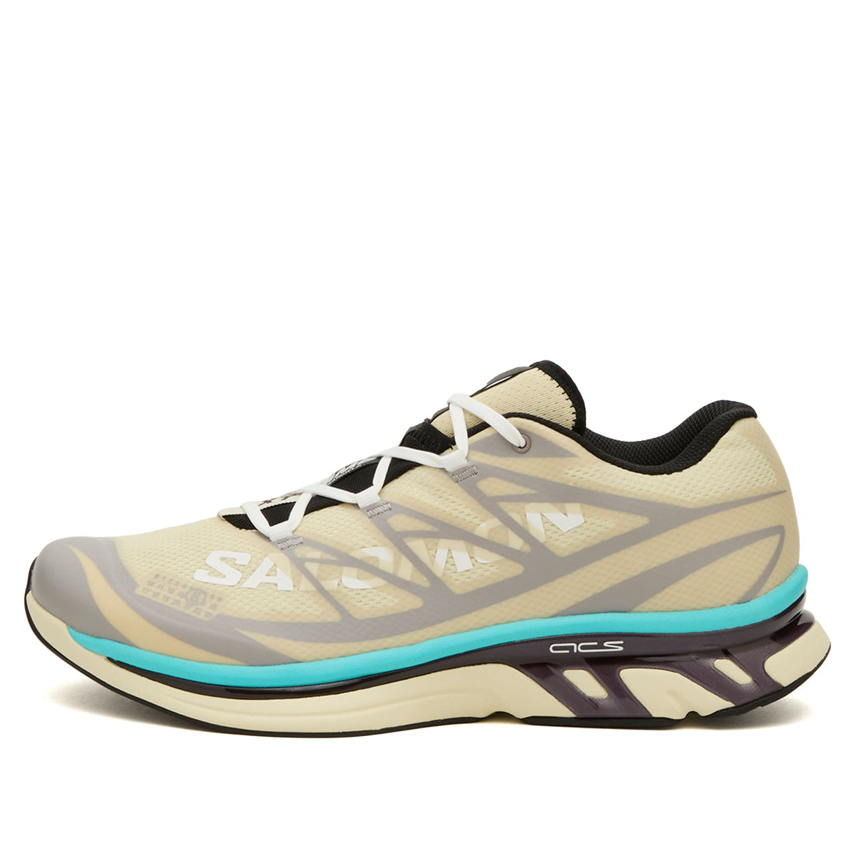Salomon XT-MM6 MM6 Maison Margiela "Beige / Mellow Lime" - view 1