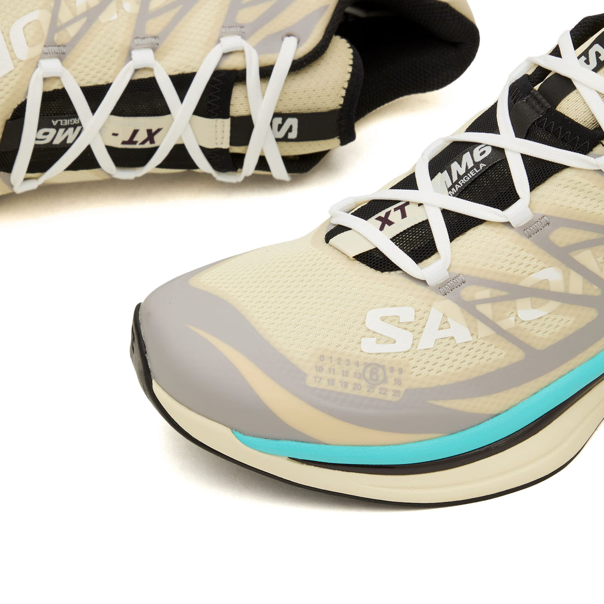 Salomon XT-MM6 MM6 Maison Margiela "Beige / Mellow Lime" - view 3