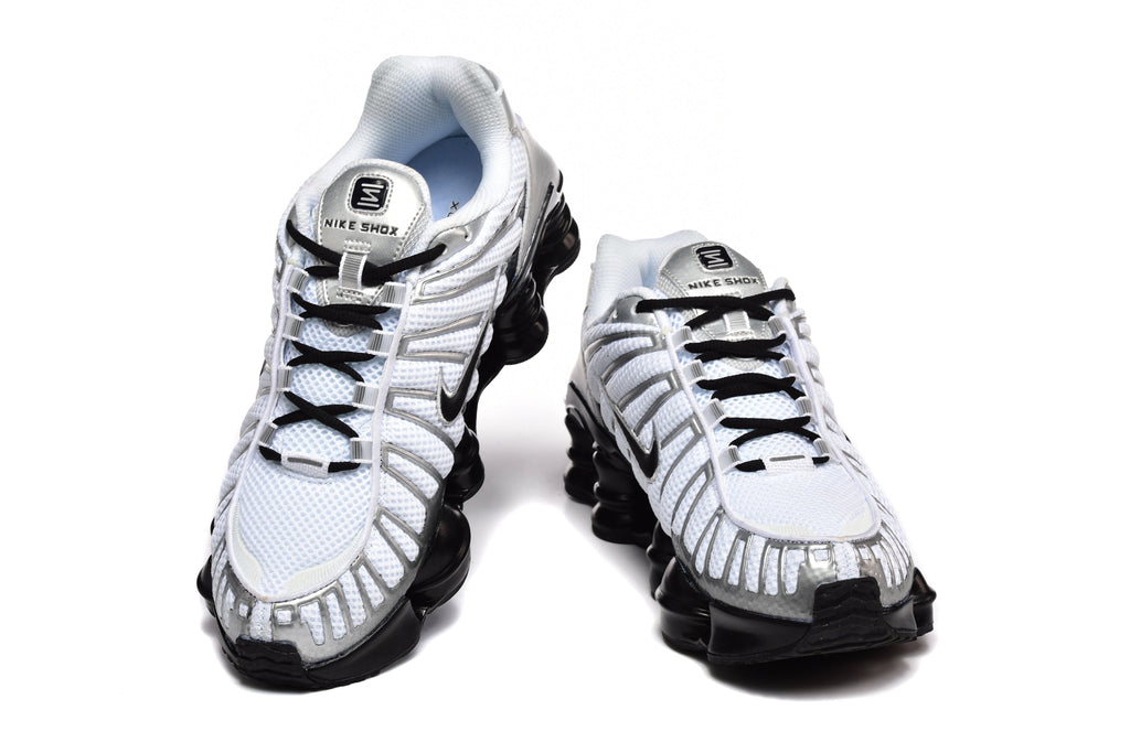 Nike Shox TL White / Metallic Silver / Black - extra view