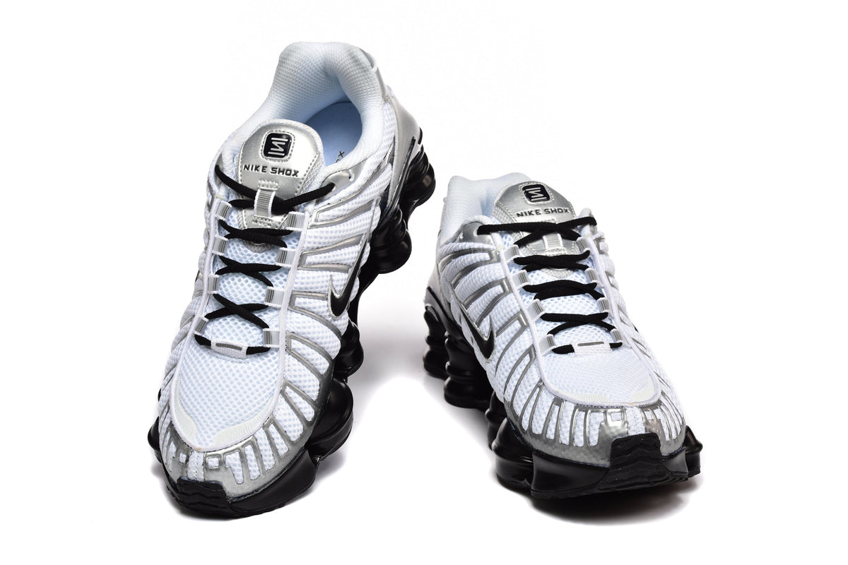 Nike Shox TL White / Metallic Silver / Black - extra view